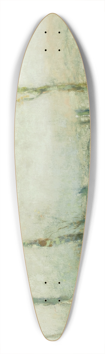 Bruce Crane - Edge of the Woods 39.3 inch art pintail longboard deck