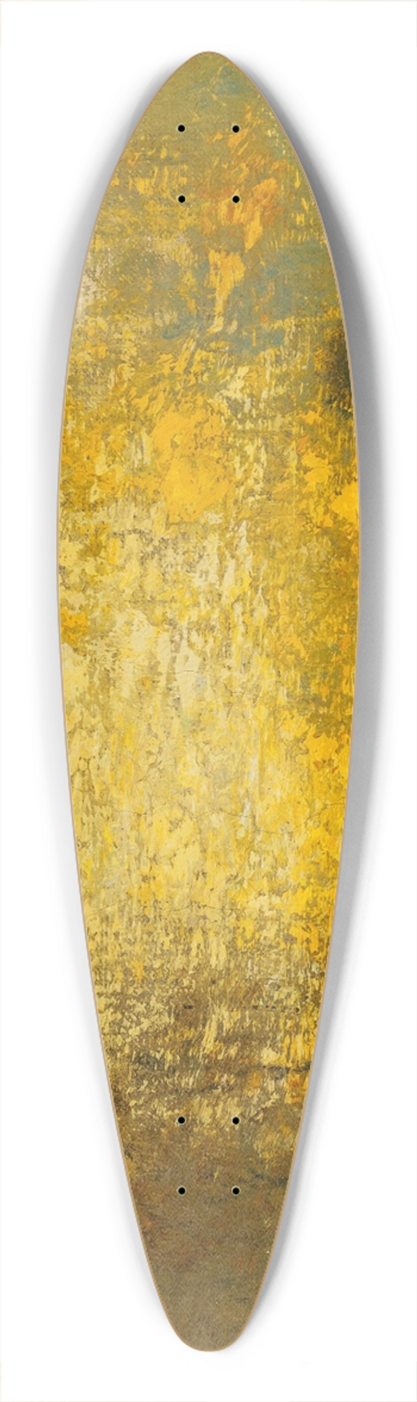Bruce Crane - The Golden West 39.3 inch art pintail longboard deck