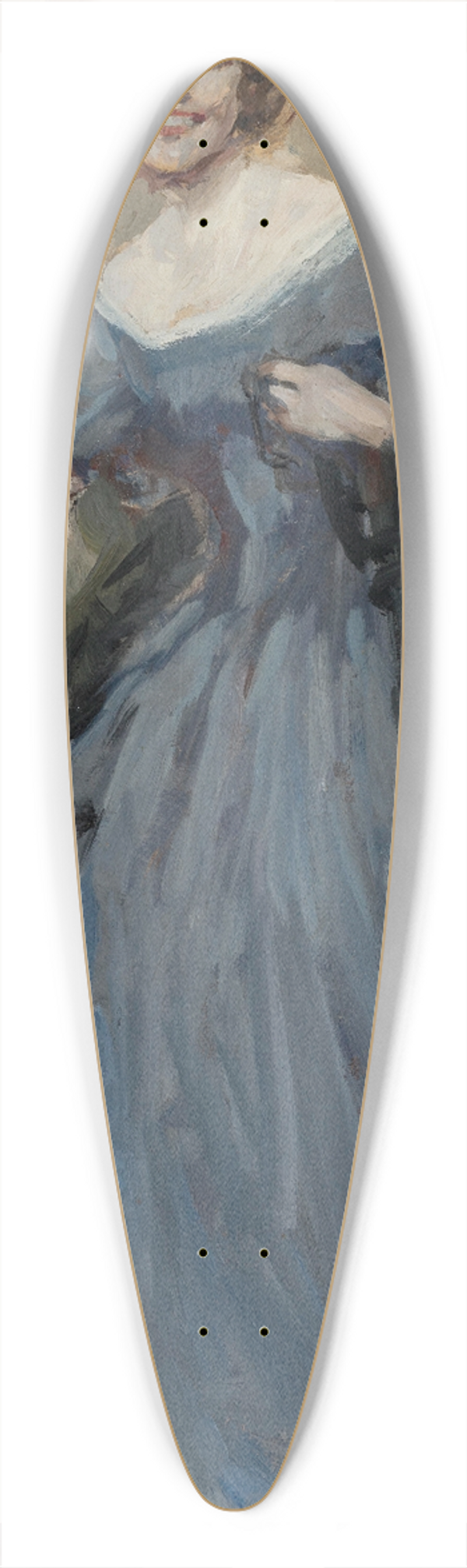 Brynolf Wennerberg - Dame im dunkelblauen Ballkleid 39.3 inch art pintail longboard deck