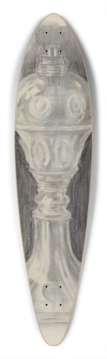 Burrell - Lamp 39.3 inch art pintail longboard deck