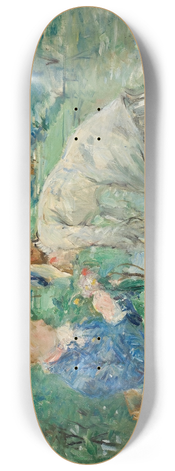 Berthe Morisot - In the Bois de Boulogne 8.25 inch art skate deck