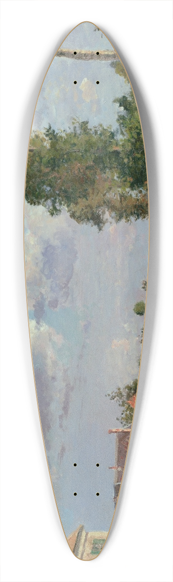 Camille Pissarro - Route de Versailles, Rocquencourt 39.3 inch art pintail longboard deck