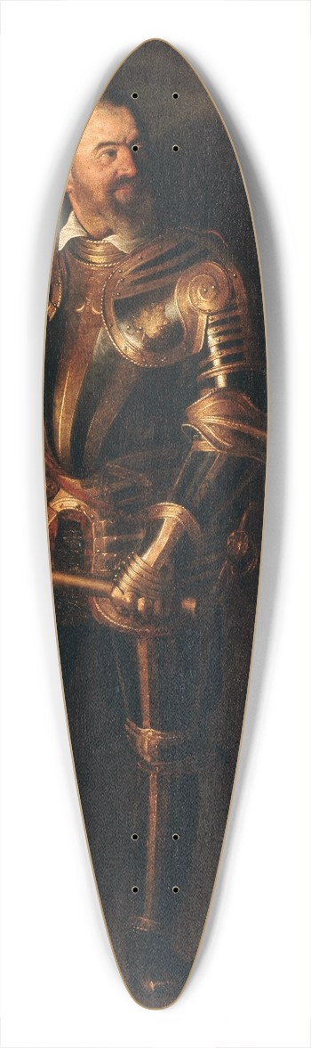 Caravaggio - Alof de Wignacourt 39.3 inch art pintail longboard deck
