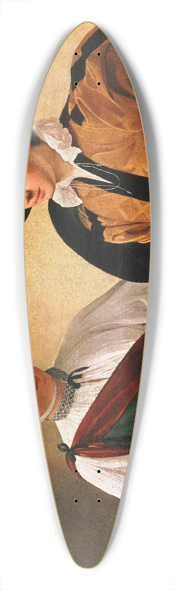Caravaggio - The Fortune Teller 39.3 inch art pintail longboard deck