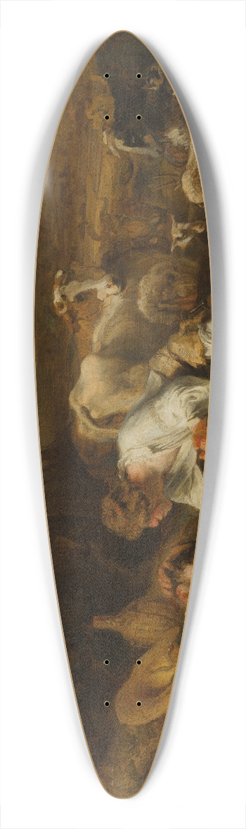 Carel Fabritius - Mercury, Argus, and Io 39.3 inch art pintail longboard deck