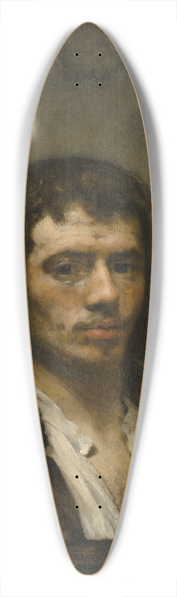 Carel Fabritius - Self-portrait 39.3 inch art pintail longboard deck