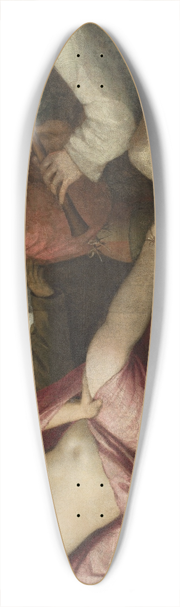 Cariani - Village concert 39.3 inch art pintail longboard deck