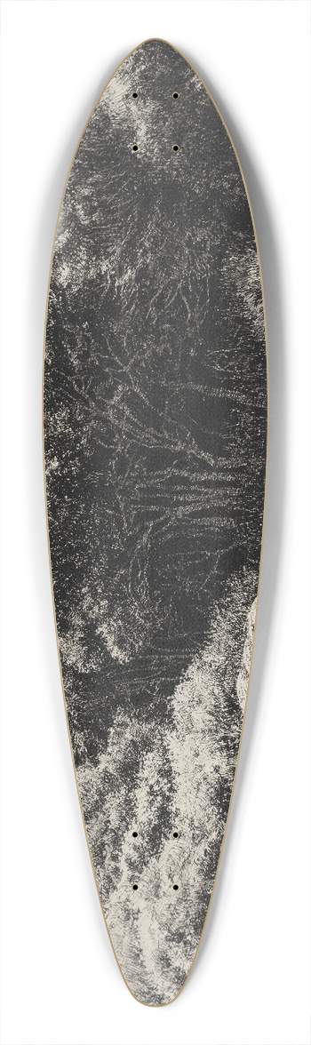 Carl Bloch - Parti i Hornbkplantagen 39.3 inch art pintail longboard deck