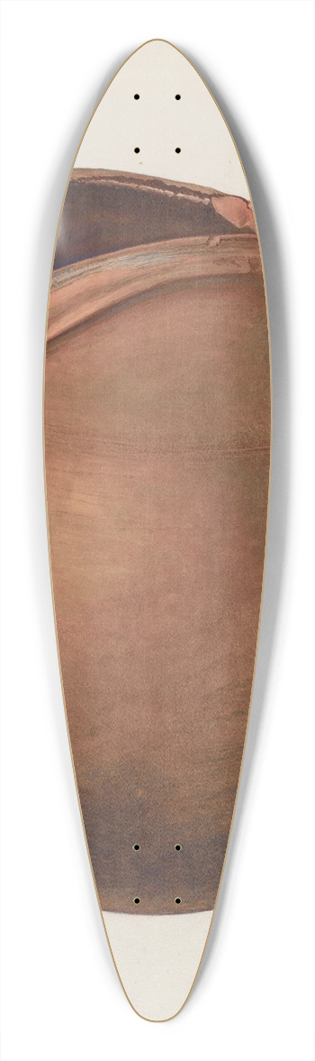 Carl Buergerniss - Jar 39.3 inch art pintail longboard deck