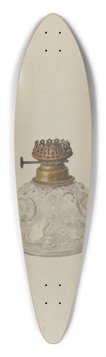 Carl Buergerniss - Lamp 39.3 inch art pintail longboard deck