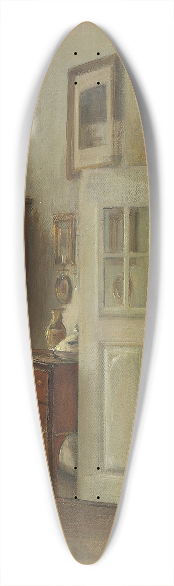 Carl Holse - Interir med ben dr 39.3 inch art pintail longboard deck