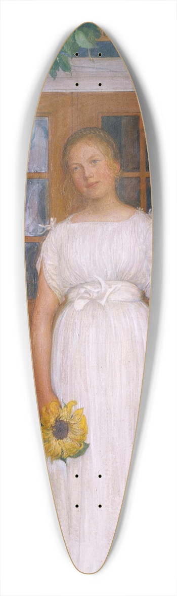 Carl Larsson - Age of Seventeen 39.3 inch art pintail longboard deck