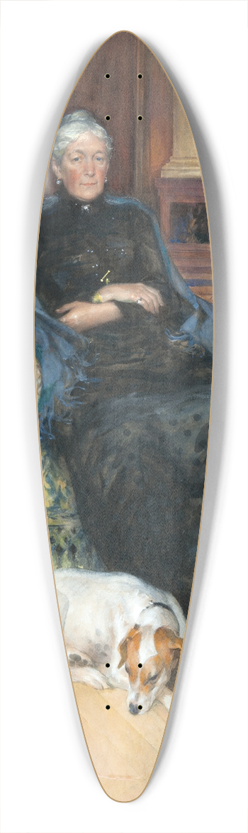 Carl Larsson - Gthilda Frstenberg 39.3 inch art pintail longboard deck