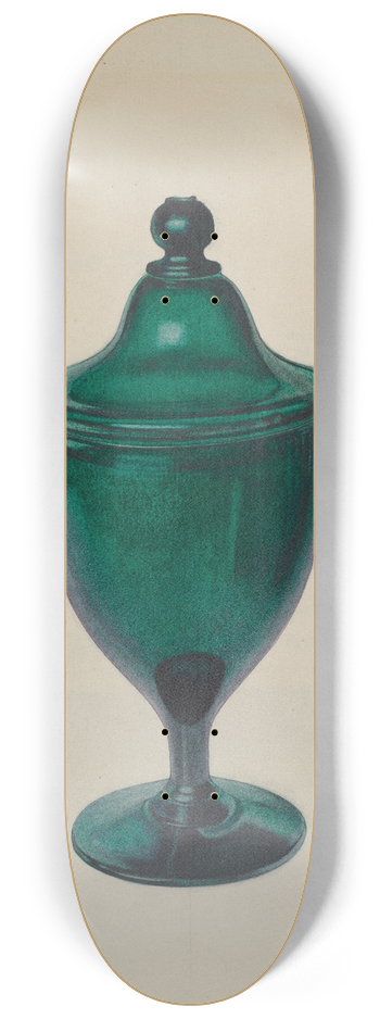 Beverly Chichester - Covered Compote 8.25 inch art skate deck