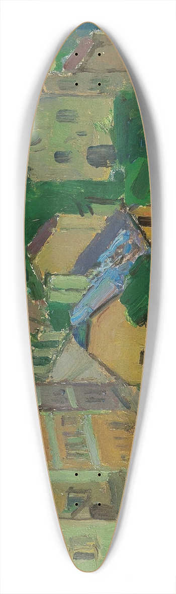 Carl Moll - Waidhofen an der Ybbs 39.3 inch art pintail longboard deck