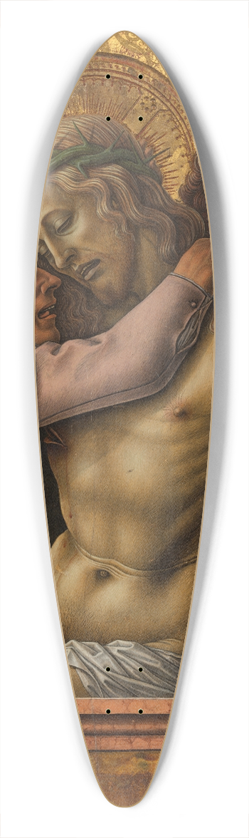 Carlo Crivelli - Piet 39.3 inch art pintail longboard deck