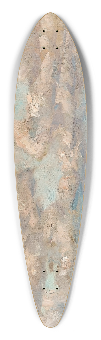 Carl O'Lynch of Town - Belgium 39.3 inch art pintail longboard deck