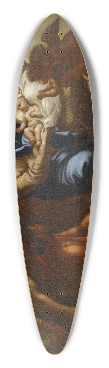 Carlo Maratti - Adoration of the Shepherds 39.3 inch art pintail longboard deck