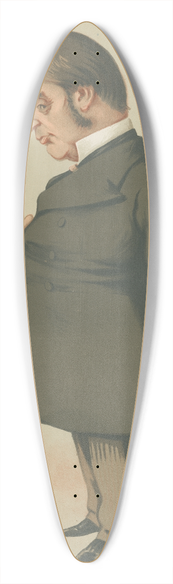 Carlo Pellegrini - Doctors and Scientists. Physiological Physic. Sir William Withey Gull. 18 December 1875 39.3 inch art pintail longboard deck