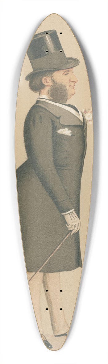 Carlo Pellegrini - Politicians  High political office. Lord Hardwicke. May 9, 1874 39.3 inch art pintail longboard deck