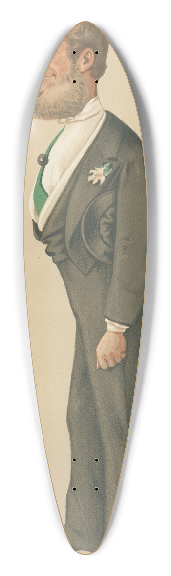 Carlo Pellegrini - Politicians  The Marquis DAzeglio. June 20, 1874 39.3 inch art pintail longboard deck