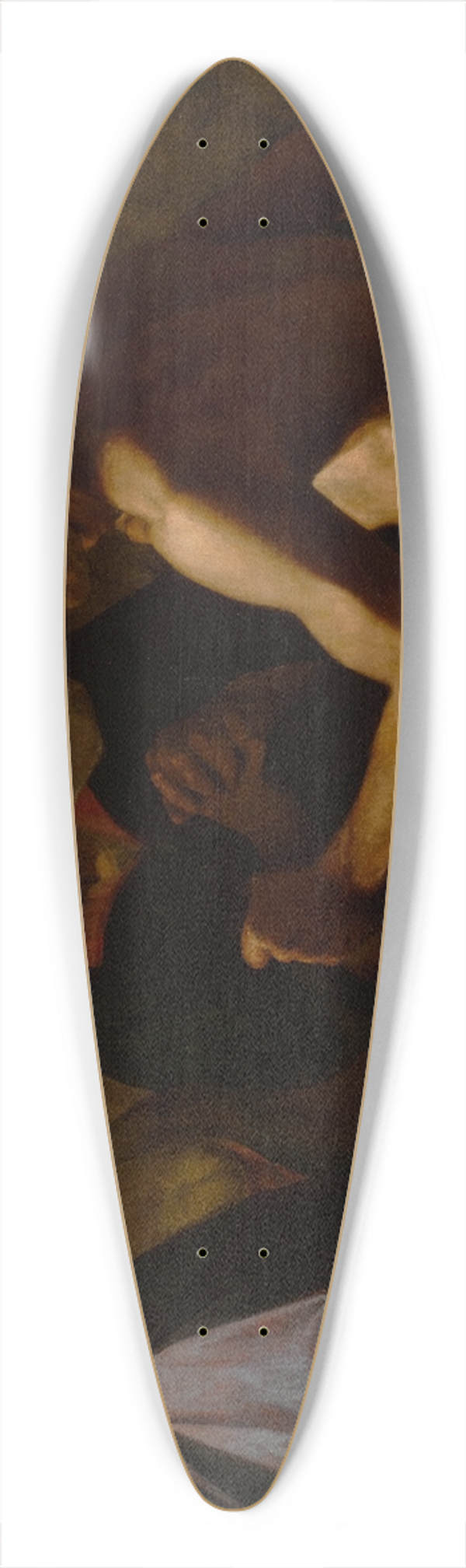 Carlo Sellitto - Salome with the head of Saint John the Baptist 39.3 inch art pintail longboard deck