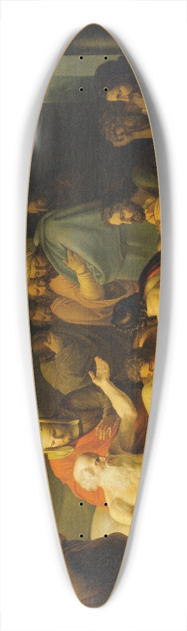 Carl Peter Goebel the Elder - Jacob blesses the sons of Joseph 39.3 inch art pintail longboard deck