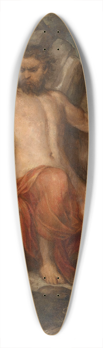 Carl Rahl - Prometheus 39.3 inch art pintail longboard deck