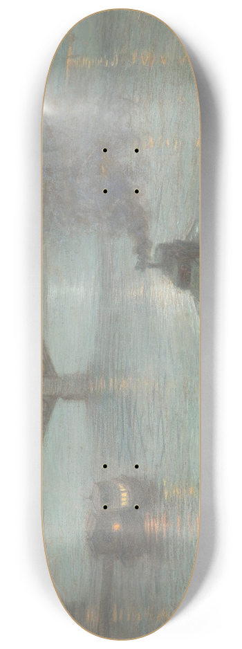 Birge Harrison - Evening on the Seine 8.25 inch art skate deck