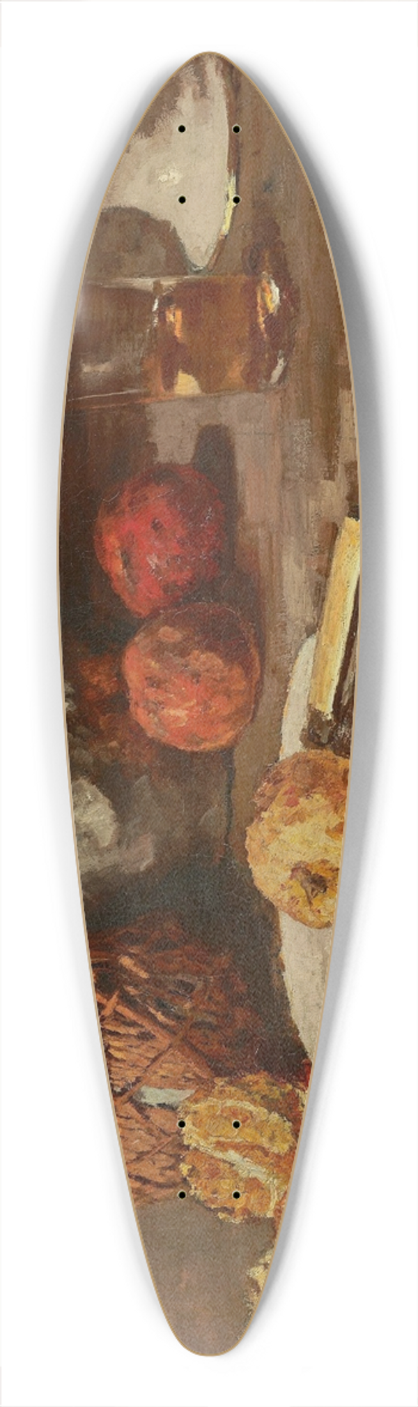 Carl Schuch - Ingwertopf mit Orangenhlfte 39.3 inch art pintail longboard deck
