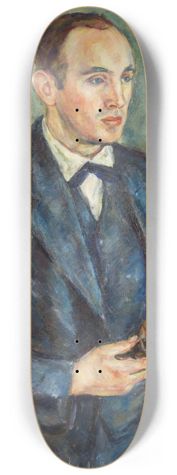 Birger Simonsson - Portrait of Carl Ryd 8.25 inch art skate deck