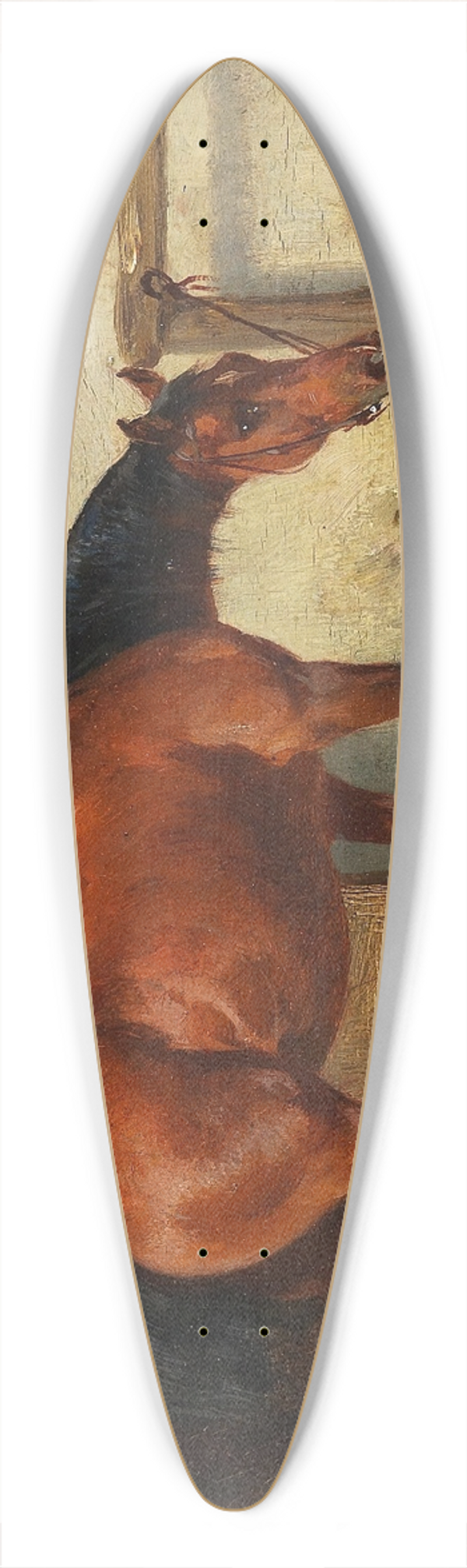 Carl Steffeck - Ein Guter Freund 39.3 inch art pintail longboard deck