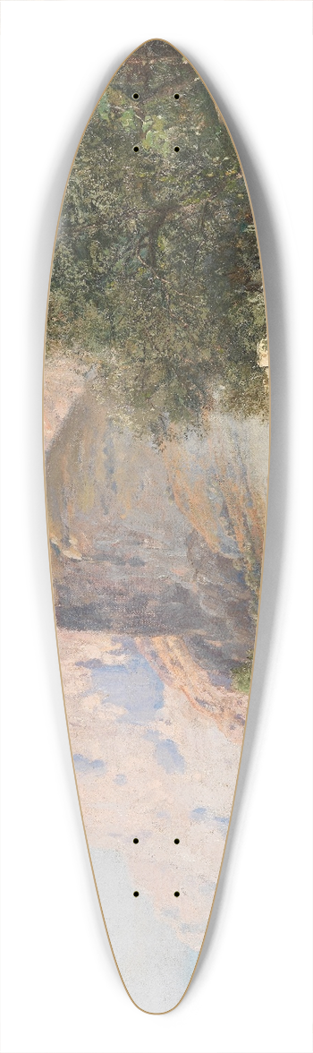 Carl Wuttke - Prozession auf Capri 39.3 inch art pintail longboard deck
