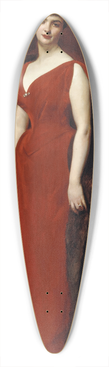 Carolus-Duran - Portrait de Madame Edgar Stern 39.3 inch art pintail longboard deck