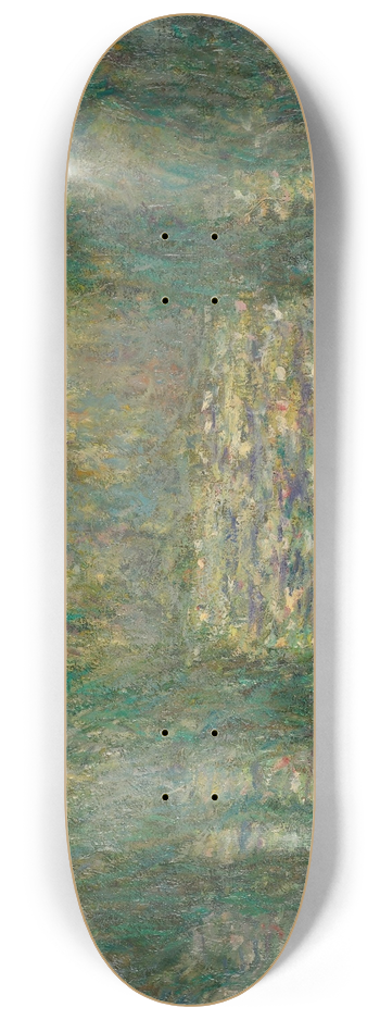 Blanche Hosched-Monet - Les Nymphas 8.25 inch art skate deck