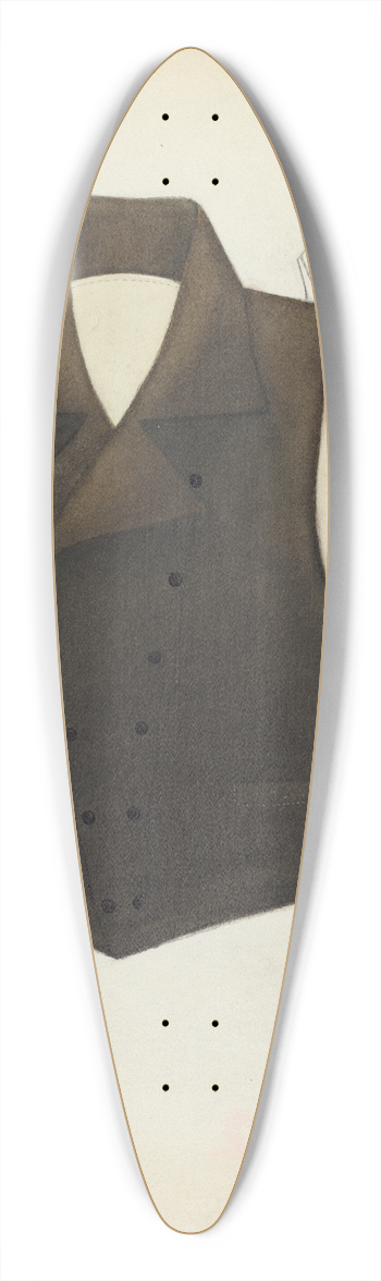 Catherine Fowler - Waistcoat 39.3 inch art pintail longboard deck