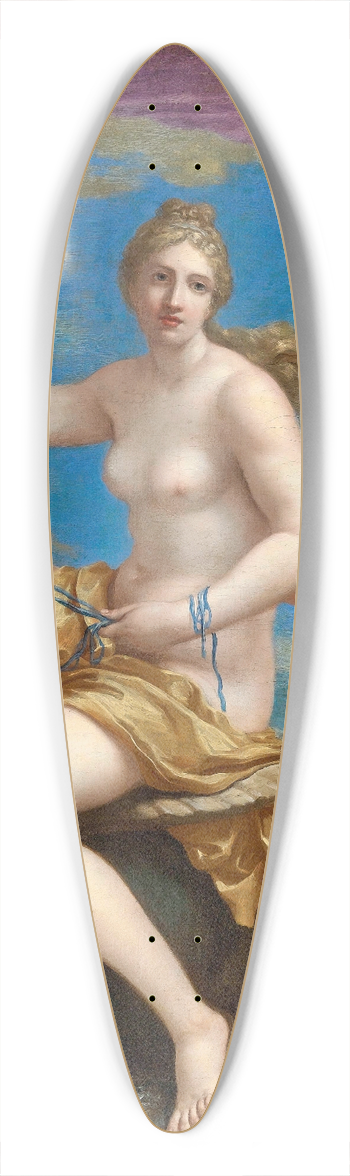 Charles Alphonse Du Fresnoy - The Triumph of Galatea 39.3 inch art pintail longboard deck