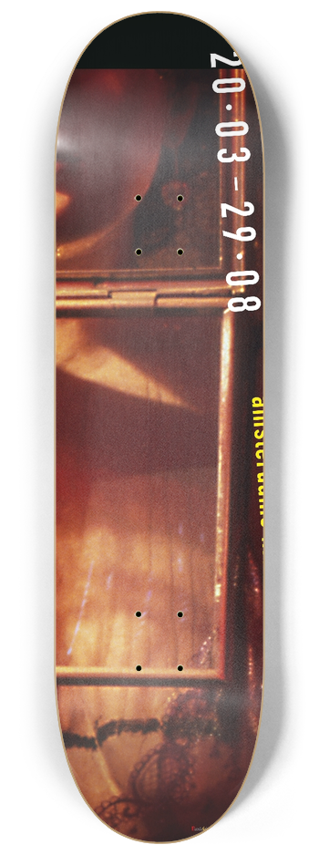 Bockting Ontwerpers - Affiche voor tentoonstelling The Hoerengracht 8.25 inch art skate deck