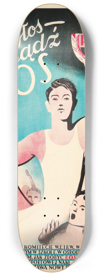 Bolesaw Surao-Gajduczeni - Chcesz mie gos-zdobd POS 8.25 inch art skate deck