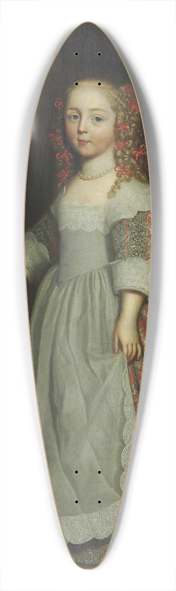 Charles Beaubrun - Portrait Of A Girl 39.3 inch art pintail longboard deck