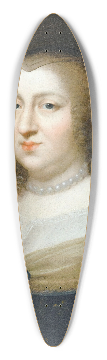 Charles Beaubrun - Portraitof Anne dAutriche 39.3 inch art pintail longboard deck