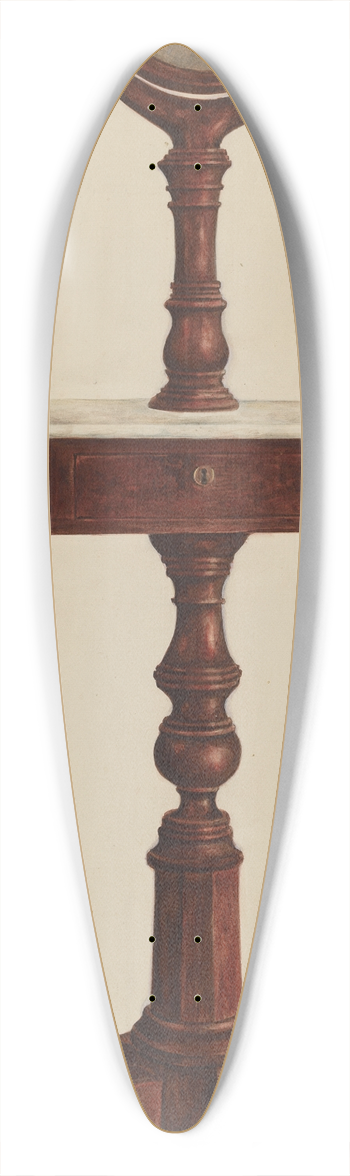 Charles Bowman - Shaving Stand 39.3 inch art pintail longboard deck