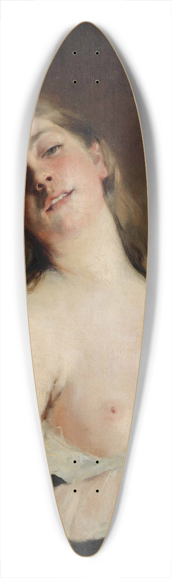 Charles Chaplin - Sognando 39.3 inch art pintail longboard deck