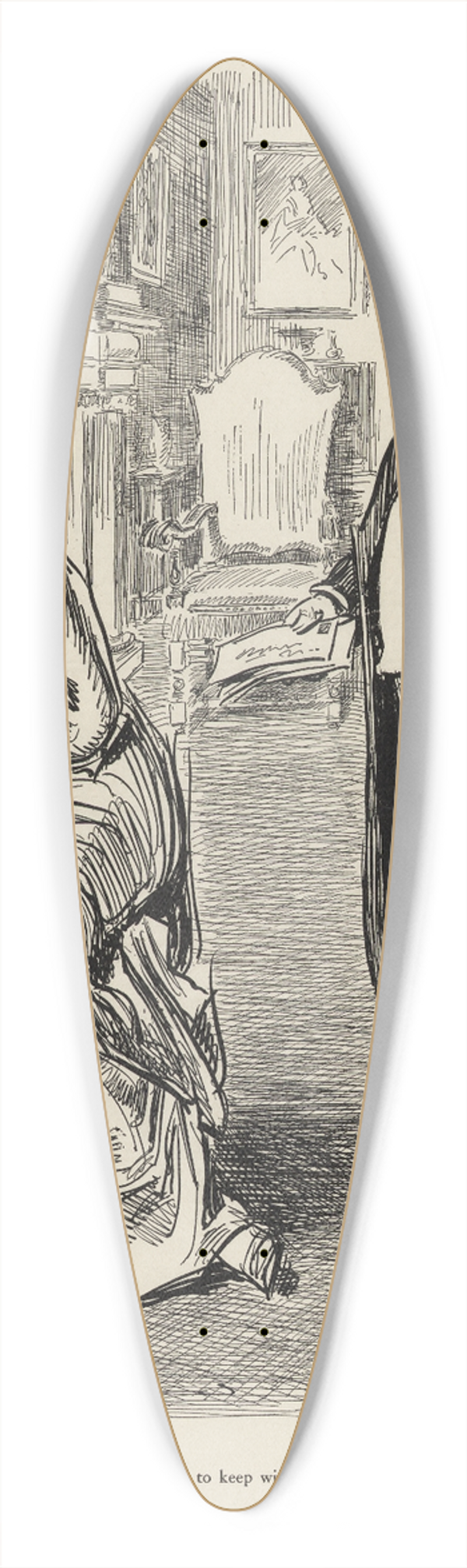 Charles Dana Gibson - Husband; Do you think you will be able to keep within your allowance this month. 39.3 inch art pintail longboard deck
