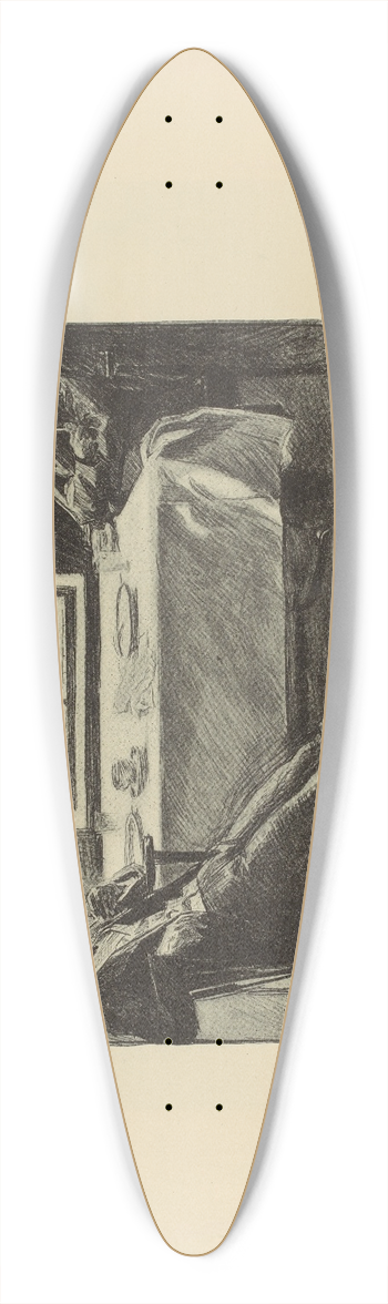 Charles Dana Gibson - James. Colonel Sapt 39.3 inch art pintail longboard deck
