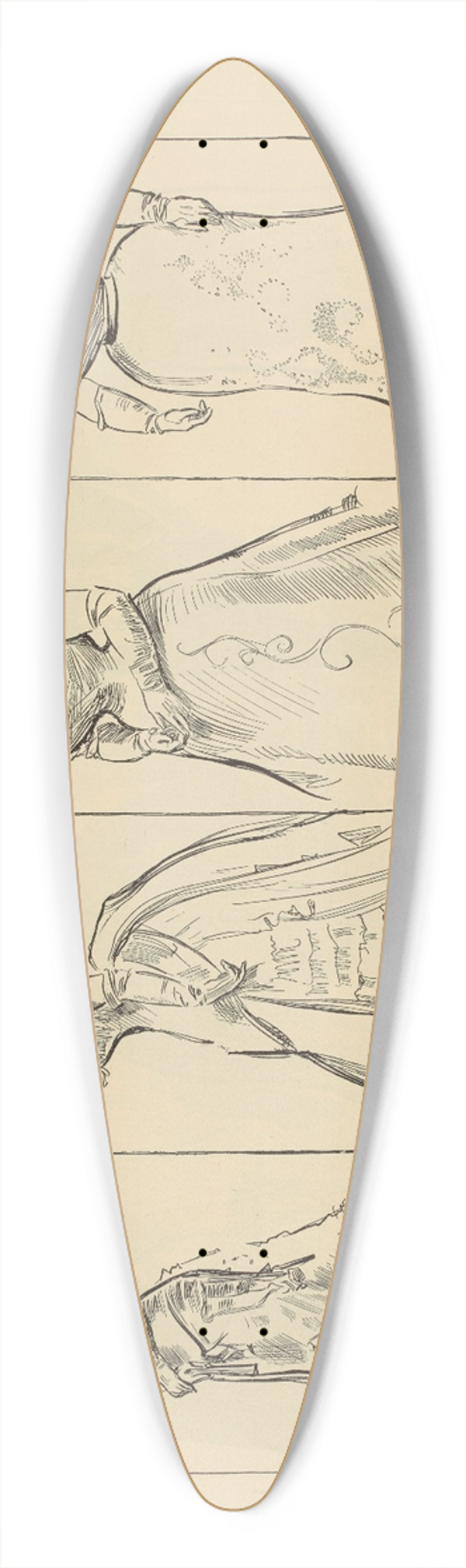 Charles Dana Gibson - People who will have their own way. The girl who wanted a small waist 39.3 inch art pintail longboard deck