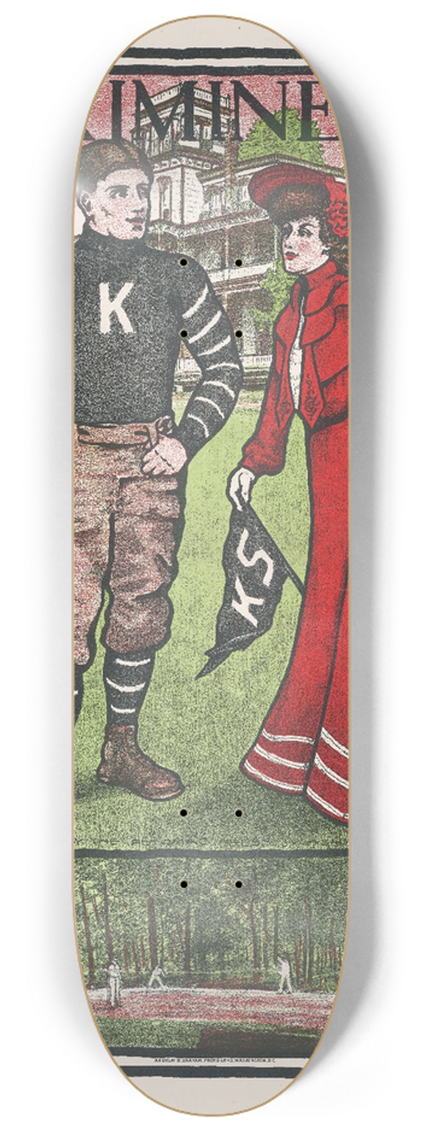 Bristow Adams - Kiskikinetas 8.25 inch art skate deck