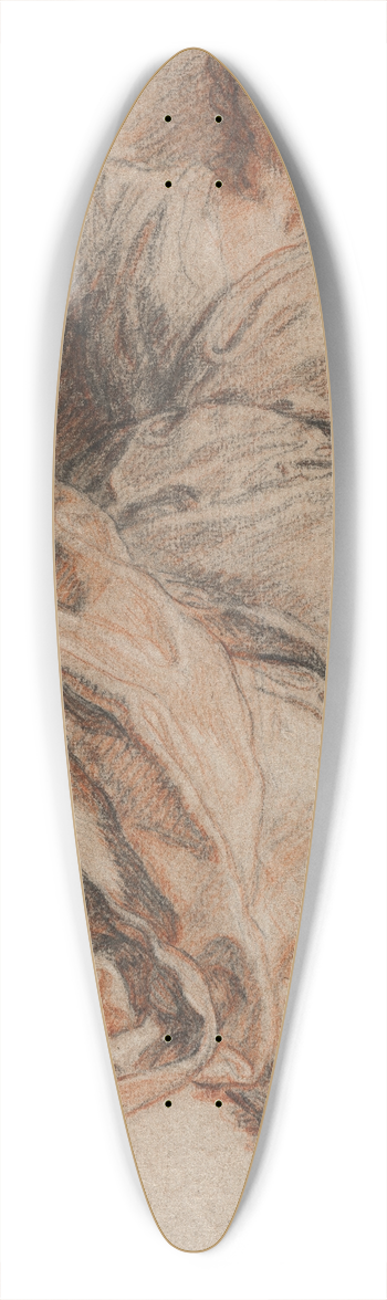 Charles De La Fosse - St. John the Evangelist 39.3 inch art pintail longboard deck