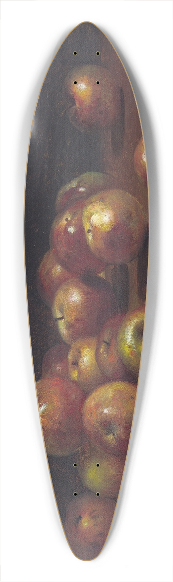 Charles Ethan Porter - Still Life with Apples 39.3 inch art pintail longboard deck