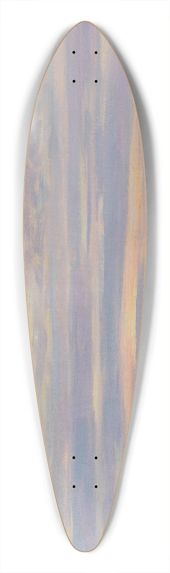 Charles Johann Palmi - Morgenstimmung am Bodensee 39.3 inch art pintail longboard deck